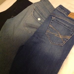 3 pairs of jeans